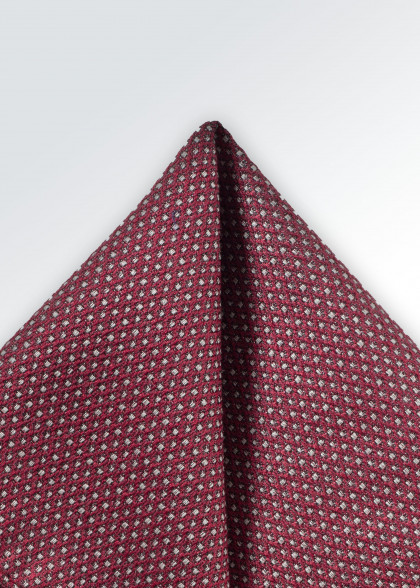 Pochetten aus dem gleichen Stoff und Farbe