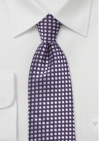 Krawatte Punkt-Dessin violett