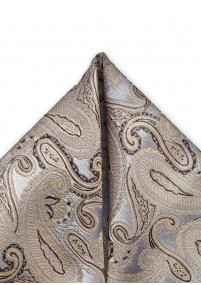 Paisley decoratieve sjaal ecru