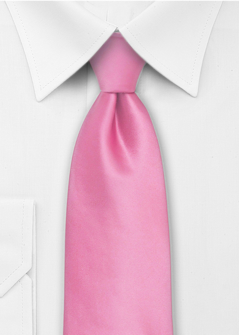 Elegante stropdas kinderen in roze