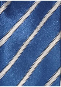 Service stropdas streep lichtblauw