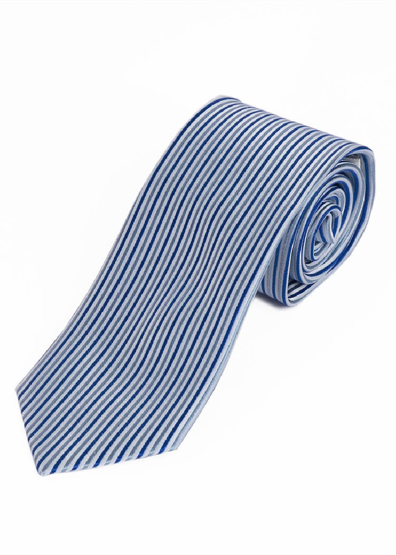Sevenfold stropdas verticaal streeppatroon wit