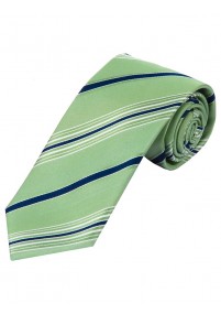 Sevenfold stropdas gestreept lichtgroen...