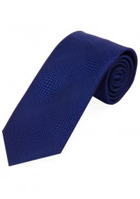 Krawatte royalblau Struktur-Muster