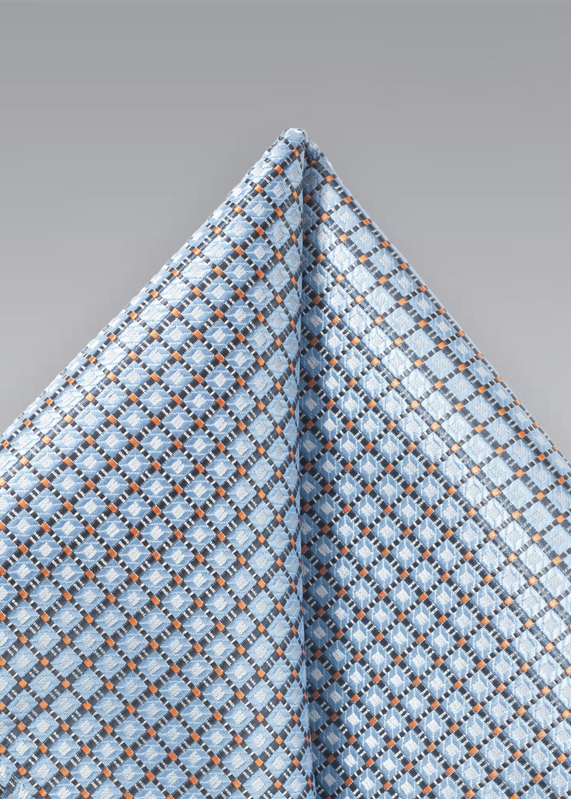 Zakdoek met geruit patroon