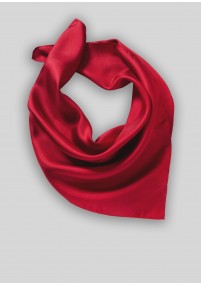 Dames sjaal zijde rood effen