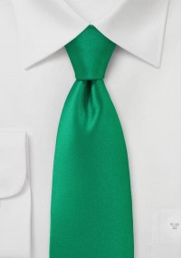 Effen groene stropdas