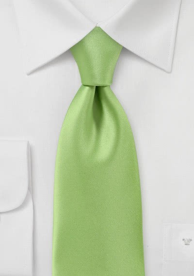 Ijveraar Bestaan Postbode Effen fel groene stropdas | Kopen bij Stropdas.org