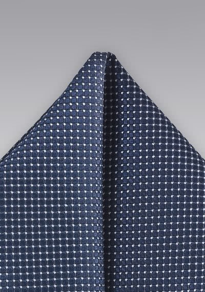 Ziertuch Punkte-Dessin navy Ziertuch Punkte-Dessin navy