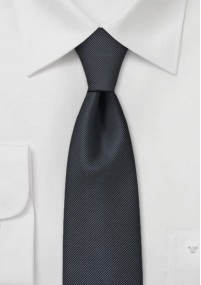 Krawatte anthrazit schmal