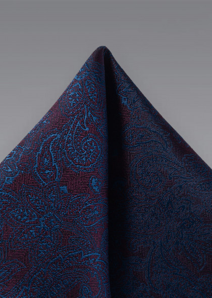Pochetten aus dem gleichen Stoff und Farbe