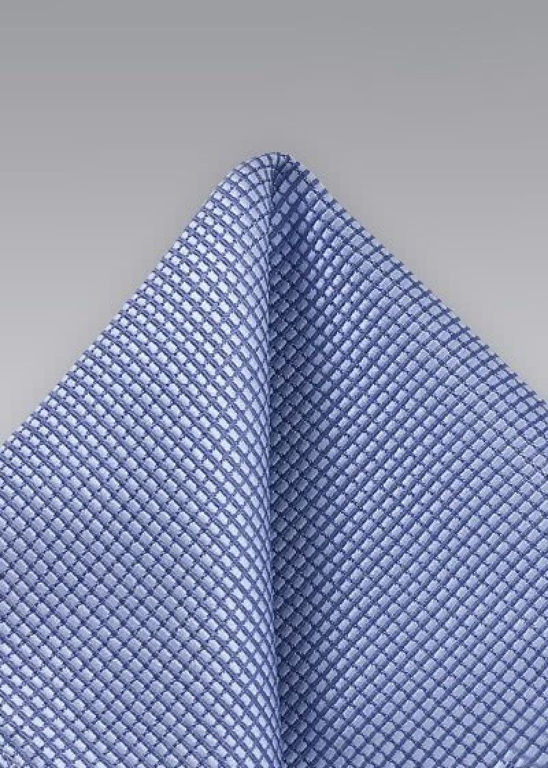Zakdoek met elegante glans en textuur