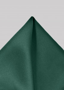Luxe zakdoek in dennengroen