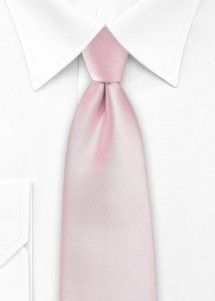 Opvallende roze microfiber stropdas