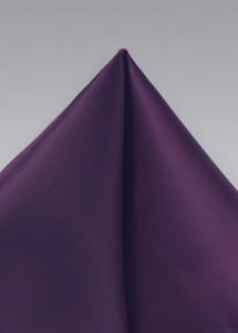 Satijnen donkerpaarse pochette (microvezel)