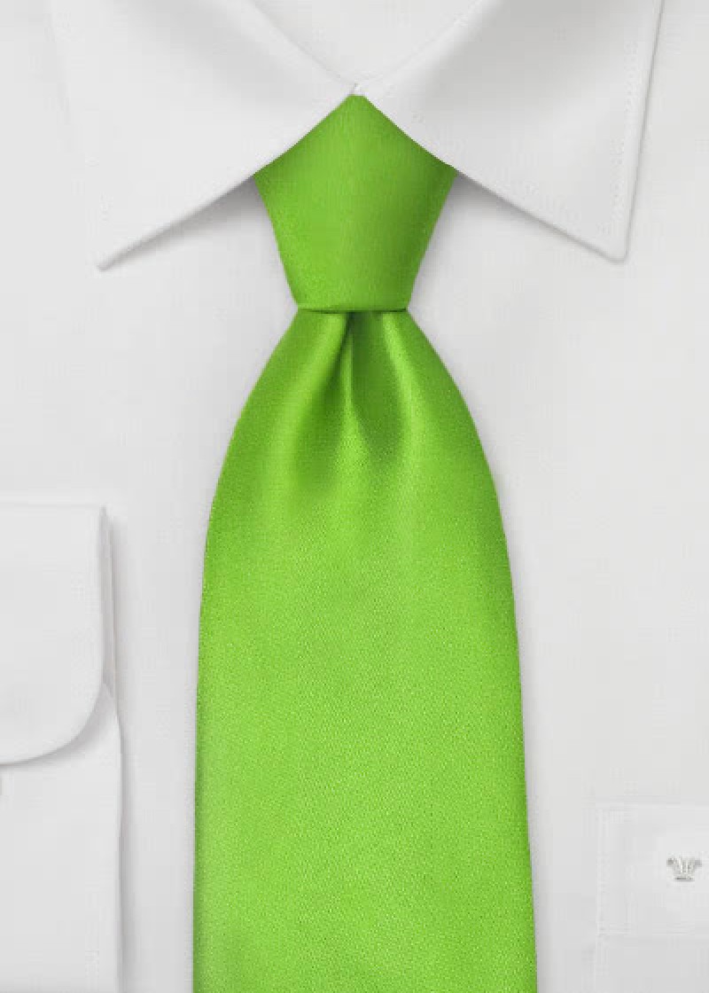 XXL stropdas groen