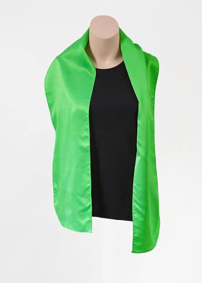 Damessjaal groen uit microfiber