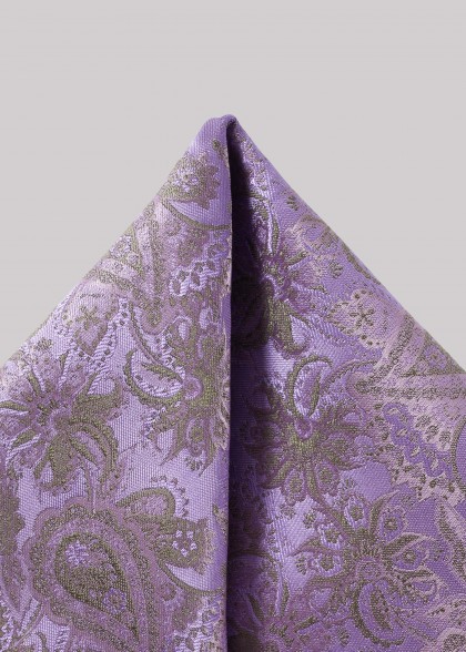 Pochetten aus dem gleichen Stoff und Farbe
