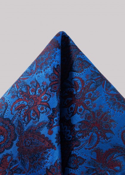 Pochetten aus dem gleichen Stoff und Farbe