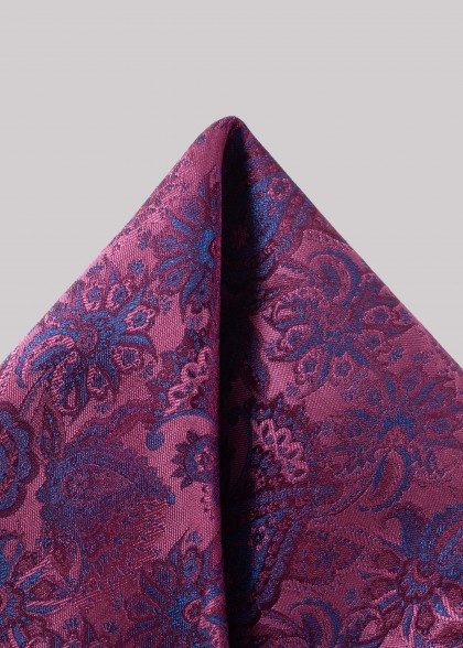 Pochetten aus dem gleichen Stoff und Farbe