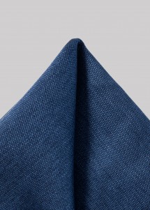 Zakdoek met gestreepte structuur in blauw...