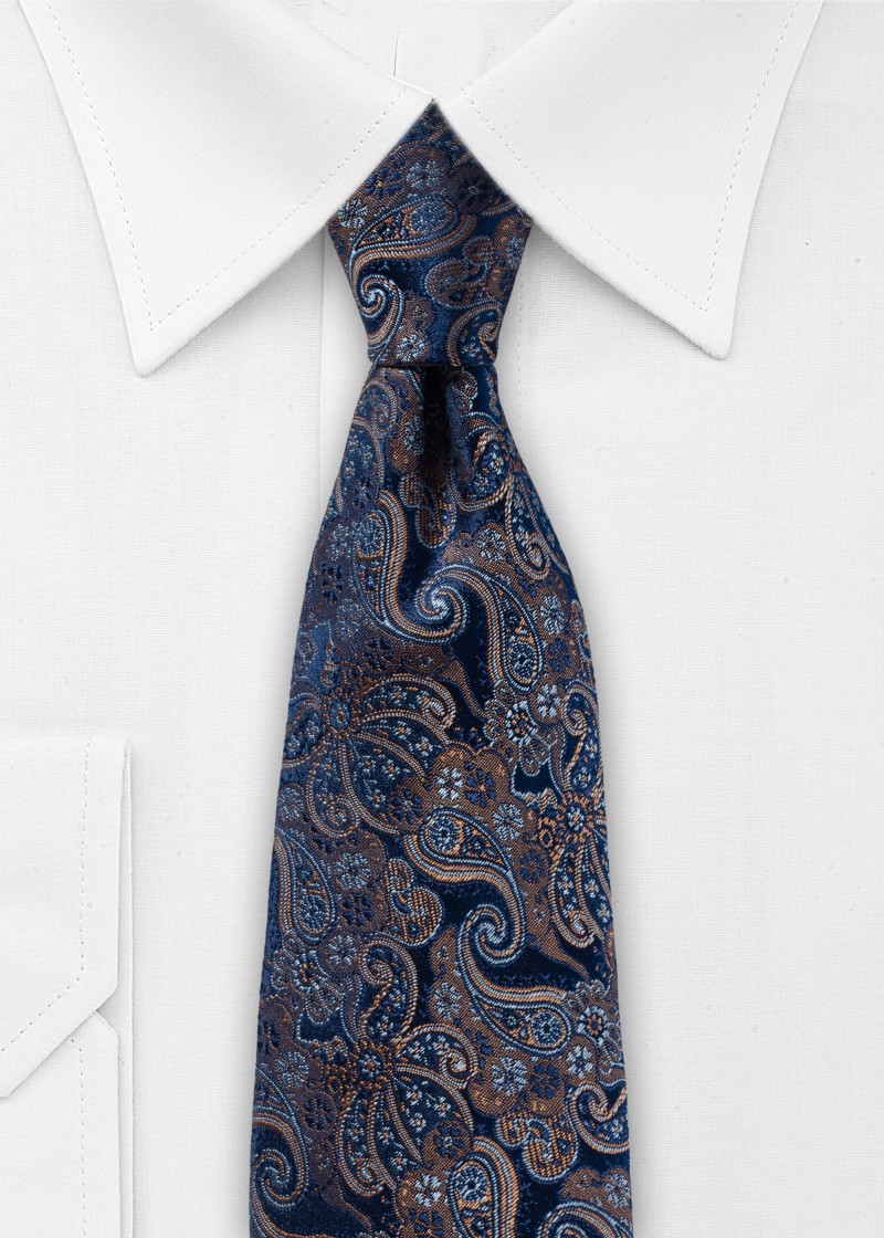 Stropdas met elegant paisleypatroon van Parsley
