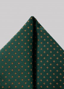 Bosgroene zakdoek van Puccini met patroon