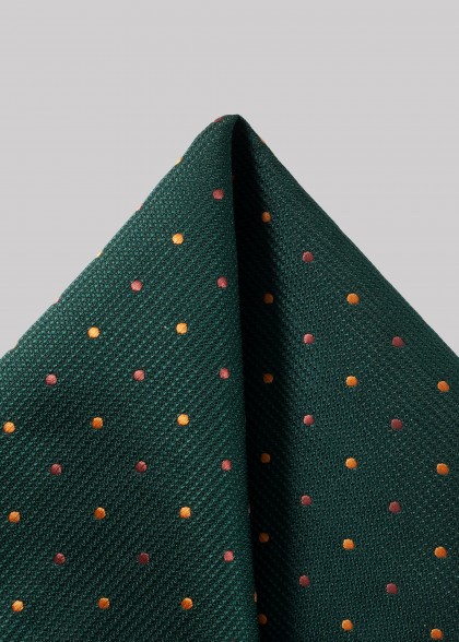 Pochetten aus dem gleichen Stoff und Farbe