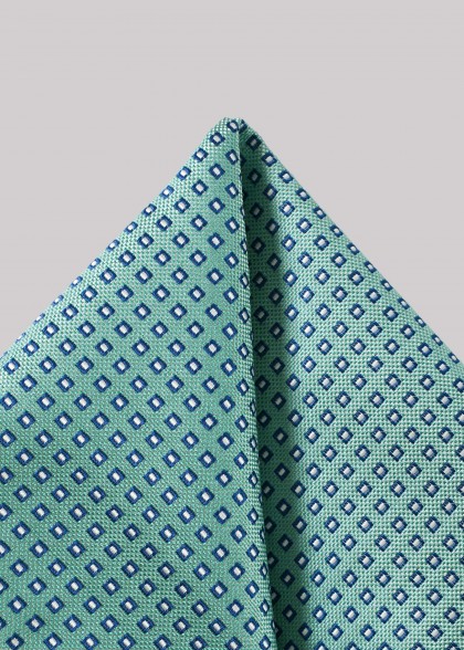 Pochetten aus dem gleichen Stoff und Farbe