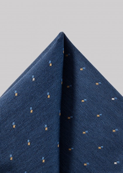 Pochetten aus dem gleichen Stoff und Farbe