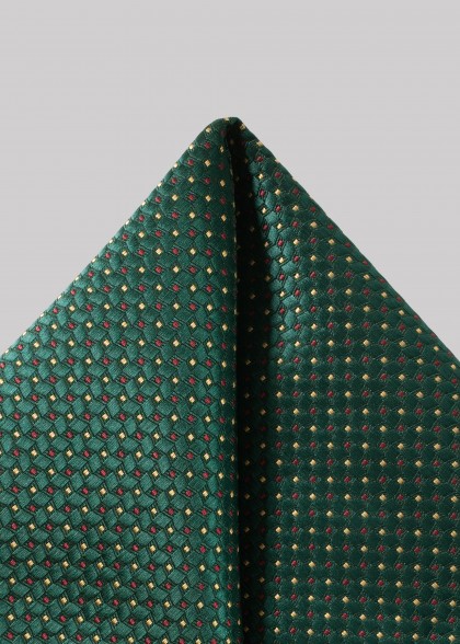Pochetten aus dem gleichen Stoff und Farbe