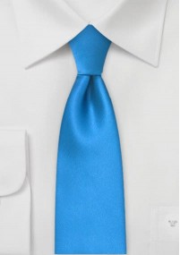 Smalle stropdas fel blauw