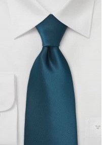 XXL-Krawatte aquamarinblau unifarben