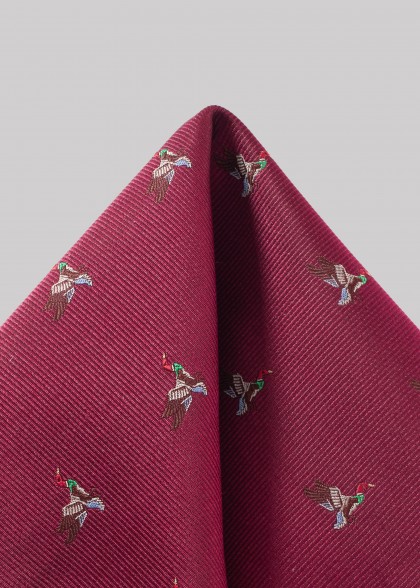 Pochetten aus dem gleichen Stoff und Farbe