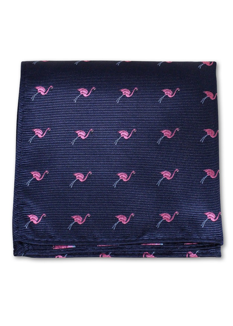 Flamingo pochette (blauw/roze)