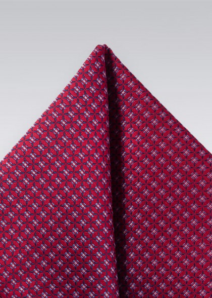 Pochetten aus dem gleichen Stoff und Farbe