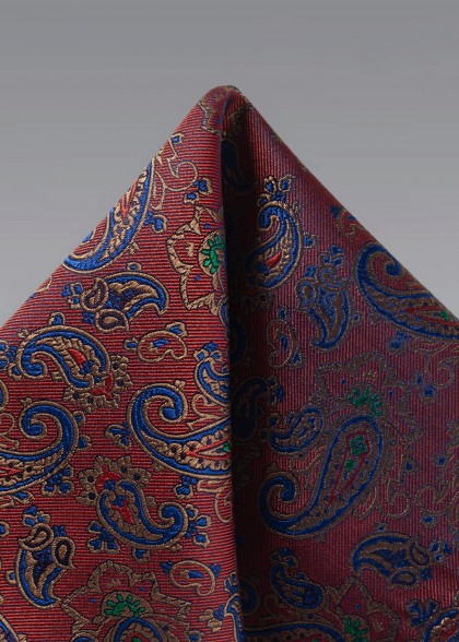 Pochetten aus dem gleichen Stoff und Farbe