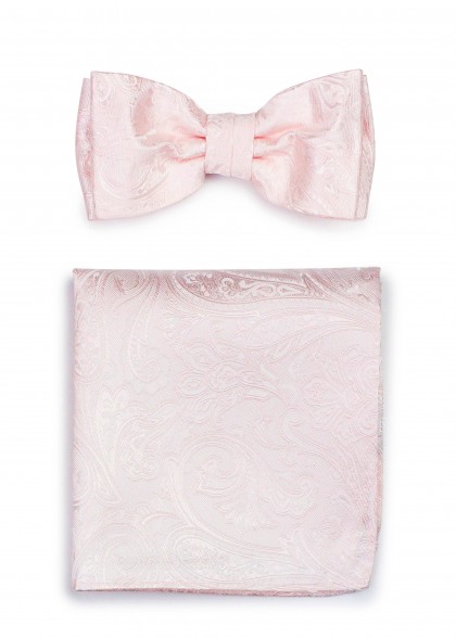 Set vlinderdas aus dem gleichen Stoff und Farbe