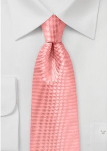 Stropdas rasterpatroon roze