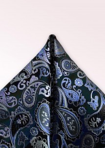 Decoratieve sjaal paisley motief nacht...