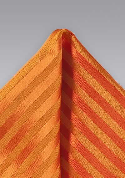Ziertuch orange Streifenmuster Ziertuch orange Streifenmuster