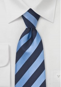 XXL zakelijke stropdas gestreept...