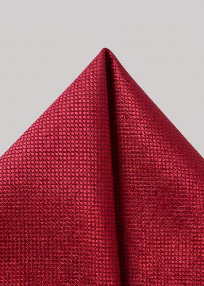 Pochetten aus dem gleichen Stoff und Farbe