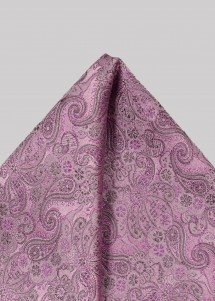 Zakdoek in paars en roze...