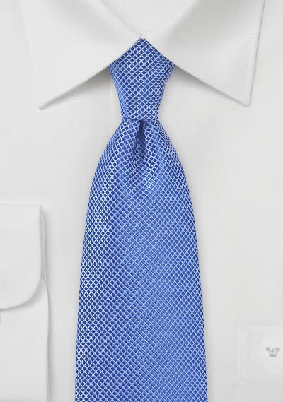 Krawatte Waffel-Oberfläche royalblau