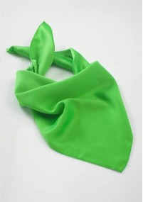 Damesstropdas groen microfiber