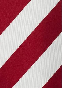 Lighthouse XXL-Krawatte rot/weiß