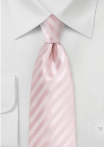 Herenstropdas toon op toon roze gekleurde...