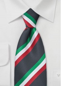 XXL stropdas Italië groen wit rood