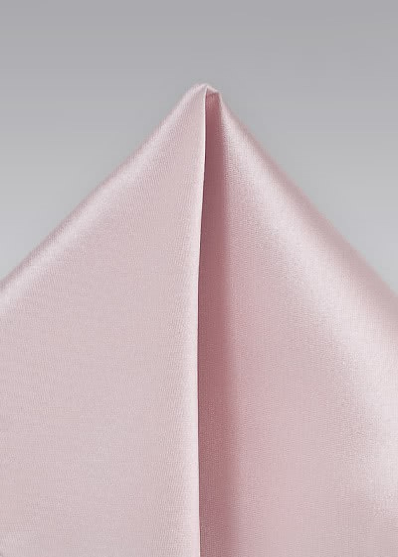 Pochet microfiber zacht roze